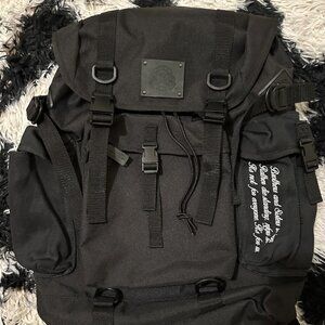 Darc Sport Wolves Club Traveler Backpack in Black